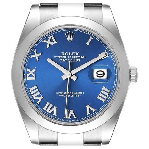 preis rolex blaues zifferblatt|rolex datejust 41.